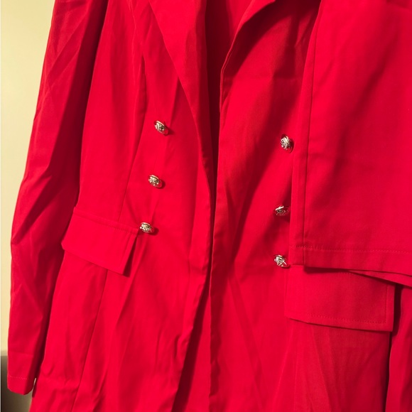 SHEIN Red Tailored Blazer - Picture 4 of 4